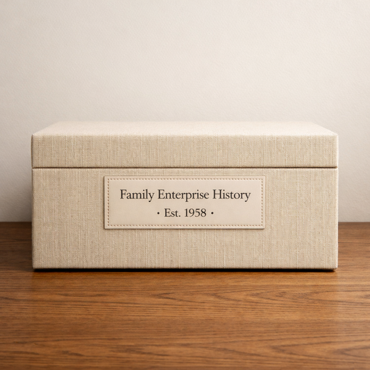 Family Enterprise History Book
